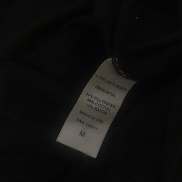 n:Philanthropy Selvedge Black Jumpsuit NWT - Picture 5 of 7